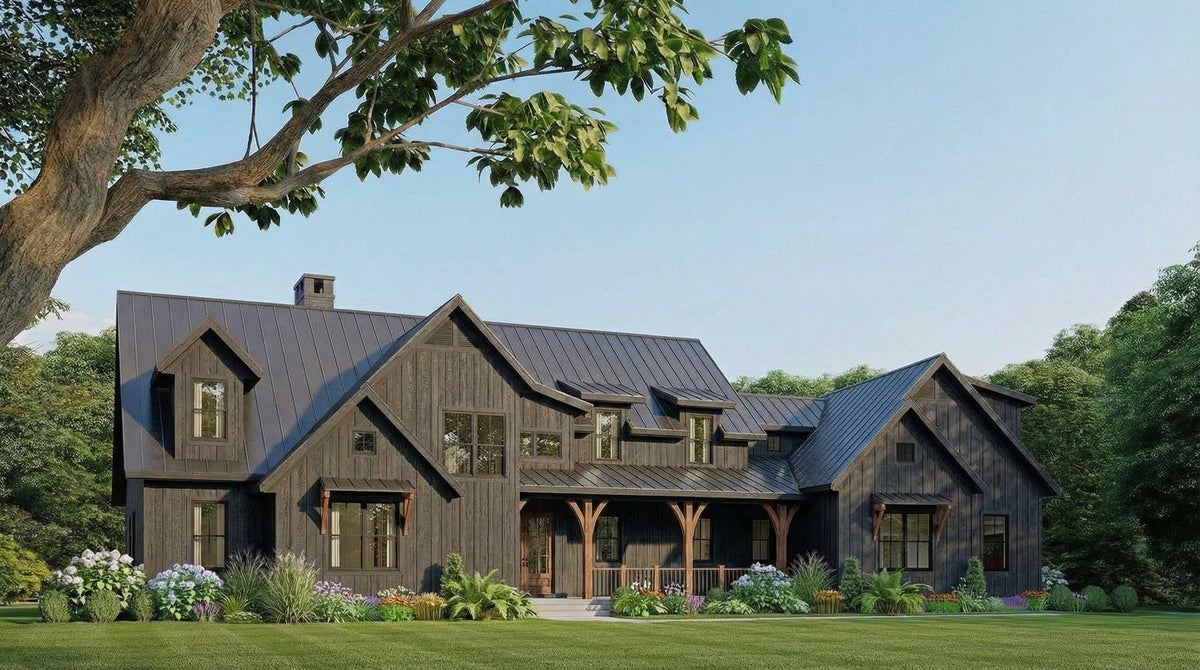 The Bowmore 2 - 3661 Sq. Ft. - 3 Bedrooms - 3.5 Bathrooms - House Plan Exterior