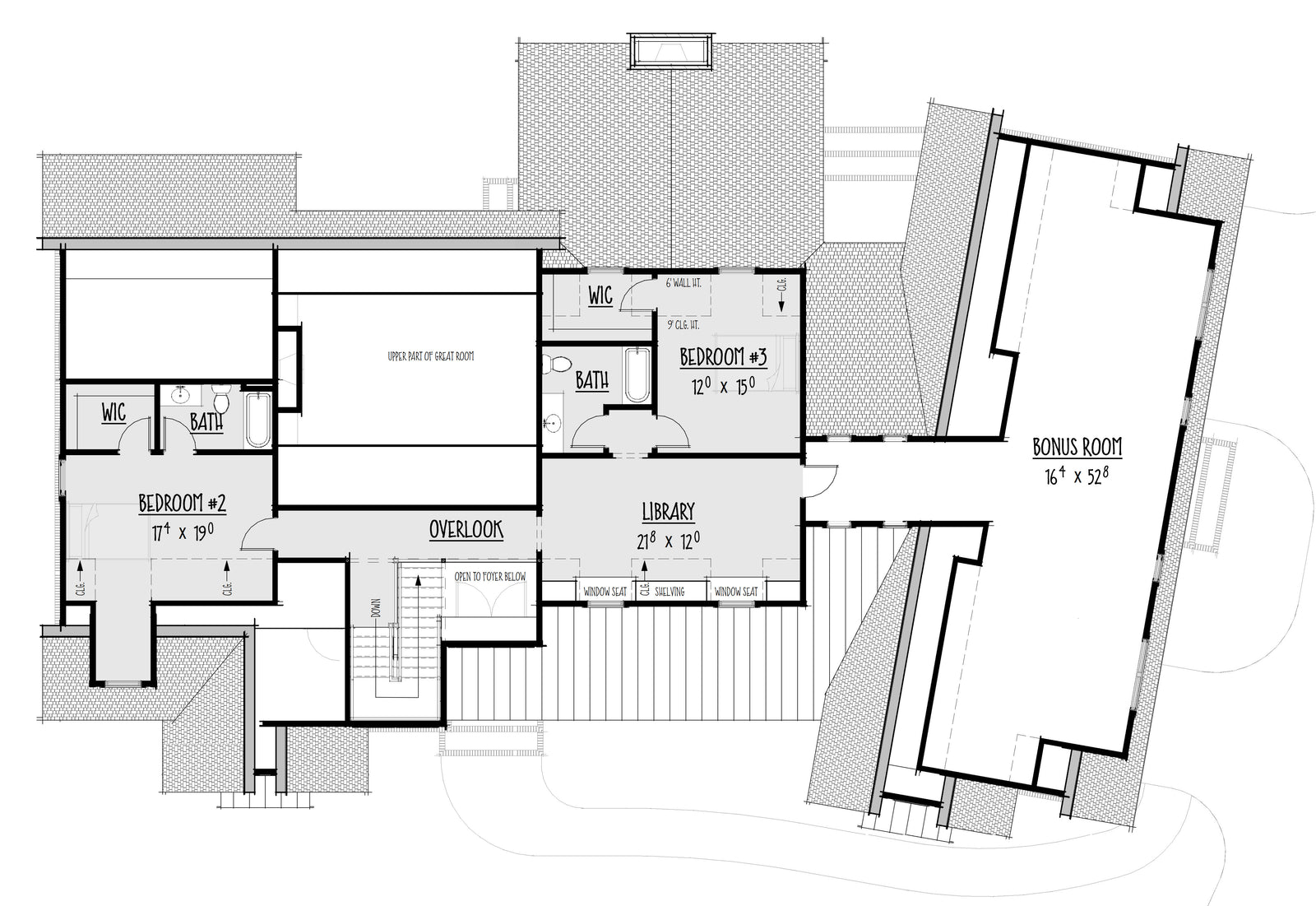 The Bowmore 2 second level floor plan