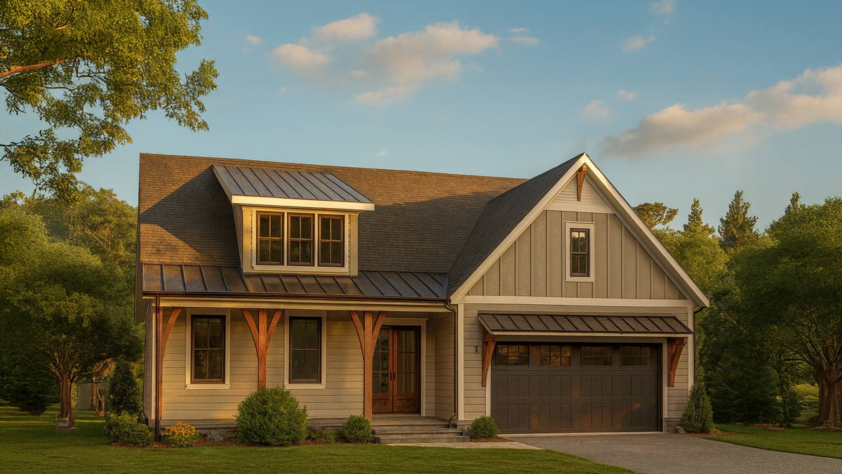 The Bruichladdich - 2550 Sq. Ft. - 4 Bedrooms - 2.5 Bathrooms - House Plan Exterior